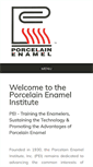Mobile Screenshot of porcelainenamel.com